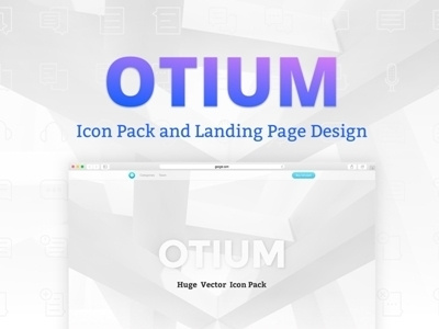 OTIUM Icon pack design free freebies freeicons giveaways icon iconpack icons iconset loonars