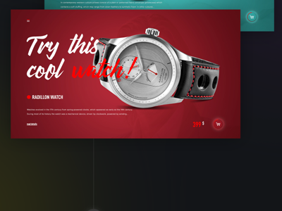 Outlet Online Auction black design ecommerce loonars red responsive site ui ux webdesign