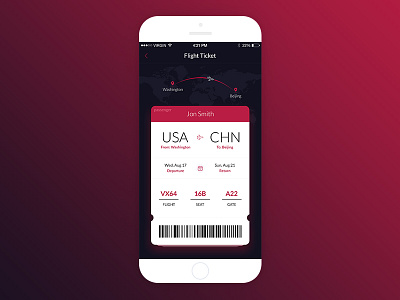 Flight Ticket App