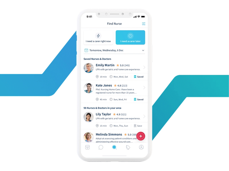 Dignify - Health Care App - Prototype