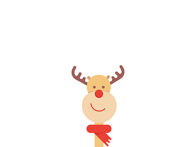 Reindeer illustration reindeer xmas