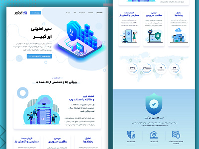 web design. main page