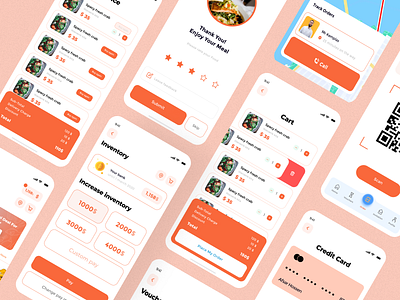 Food Truck App (2) app branding design food delivery food truck app (2) graphic design illustration logo ui ux