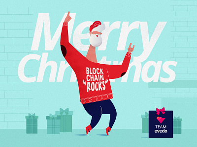 Merry Christmas & Blockchain Rocks