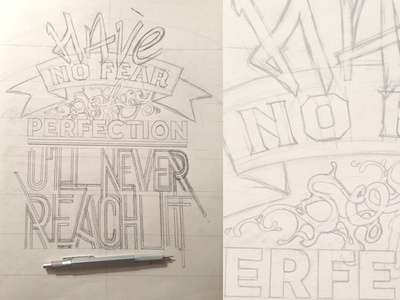 Poster handwriting