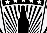 bottle over pint beerbottle bottle happymagicfuntime hmft logo