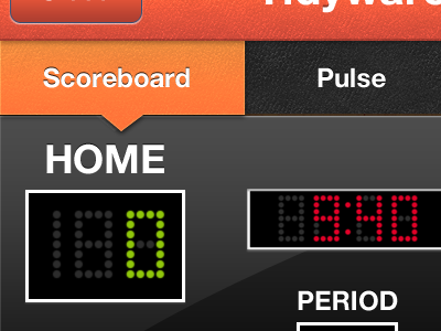 Score gametime ios orange scorboard