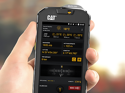 Hike - app preinstalled on CAT devices android android design cat phones design mobile app