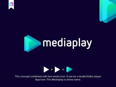 Mediaplay Modern Logo