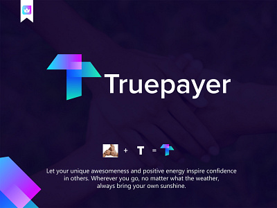 Turepayer Letter T logo boxlesspro branding creative logo graphic design icon illustration logo modern logo monogram logo unique logo vector