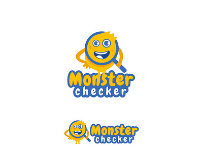 Monster Checker Logo behance business logo cartoon logo checker logo creative logo dribble fiverr flickr graphbia icon logo logo maker logo type logoinspiration modern logo monster logo search logo upwork vector