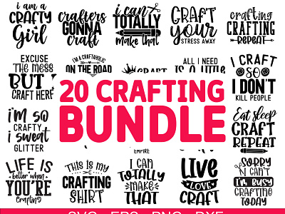 Crafting Svg Bundle