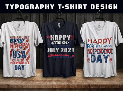 4TH July Typography t shirt design branding cloths custom t shirt design design graphic design man t shirt t shirt