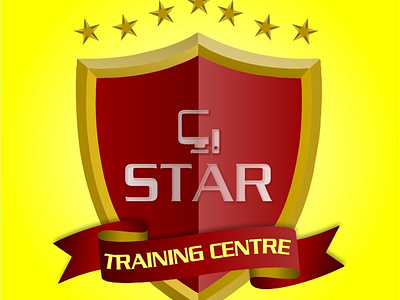 Gs Star logo design