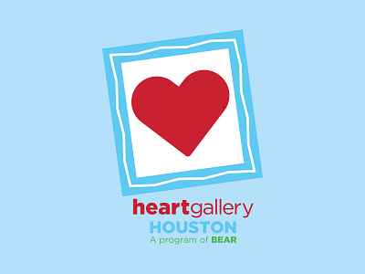 Logo Design: Heart Gallery Houston branding design icon logo vector