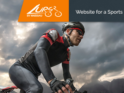 Lurs Website clean sport ui design webdesign