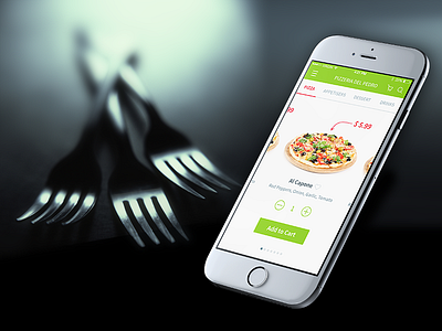 Pizza Delivery App UI