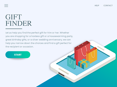 Giftfinder App UI