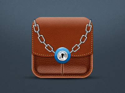 Briefcase Icon app briefcase case icon ipad iphone security wallet