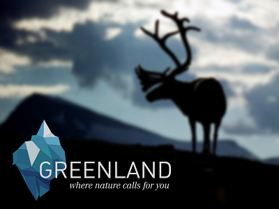 Greenland ci greenland logo nationbranding reindeer