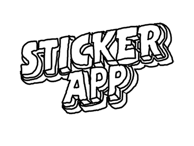 StickerApp story gif