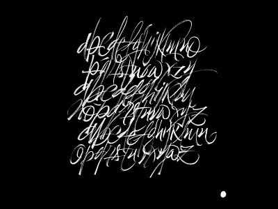brushbrush alphabet black brush calligraphy experiment letters sofia