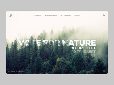 ProNature ecology forest nature web webdesign website woods