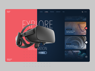 CV Virtual Reality Tours desktop virtualreality vr web webdesign website
