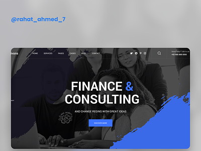 Finance web design