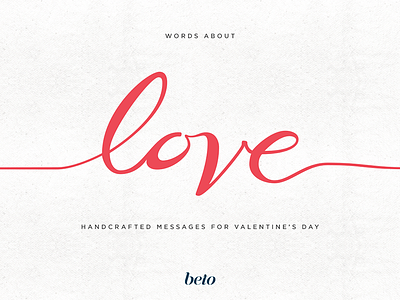 Words About Love bundle calligraphy free handmade lettering logo love svg valentine