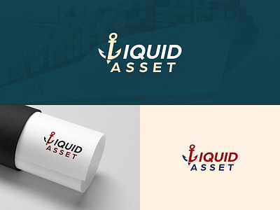 Liquid-Asset Logo Design / Modern Logo / Creative Logo / Unique branding graphic design logo