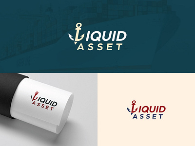 Liquid-Asset Logo Design / Modern Logo / Creative Logo / Unique