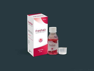 Medicine Packaging / Medicine Syrup Mockup