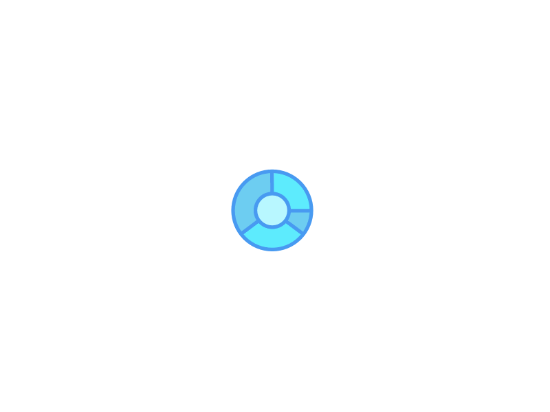 Shades of Blue blue flat icon icons line minimal