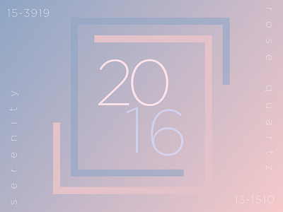 2016 2016 color pantone