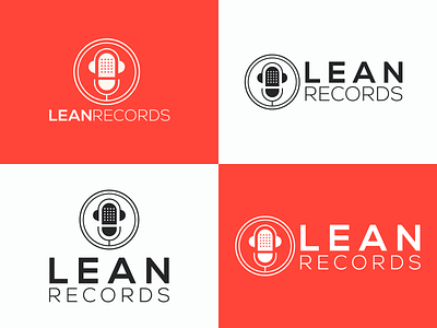 Recording Studio Logo Concept branding design letter logo logo typography