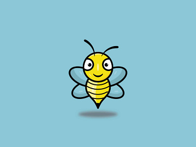 Cute Honey Bee illustration