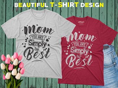 Mom | Typography T-shirt Design creative freelancer graphic design graphic designer illustration illustrator logo logo designer minimalist minimalistic modern photoshop professional t shirt t shirt design t shirt designer trendy typography unique vector