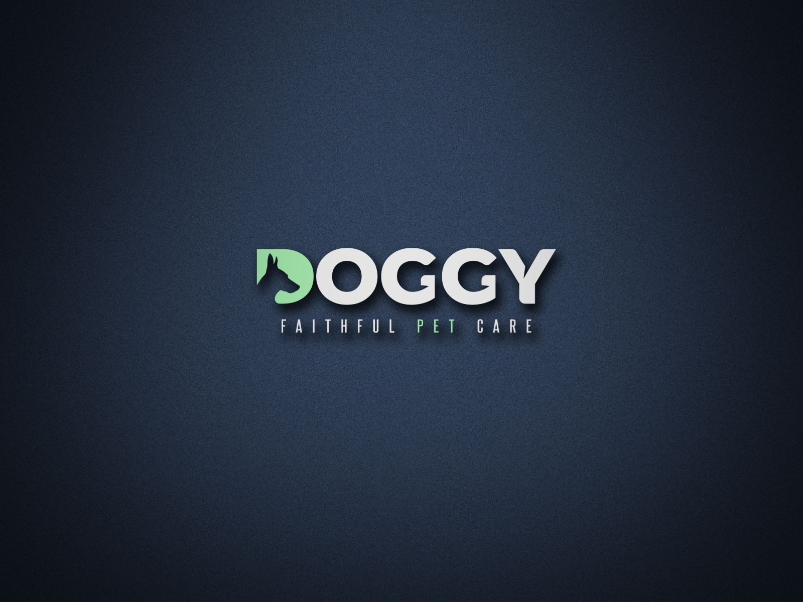 Doggy | Negative Space Logo by Arvin Riaz on Dribbble