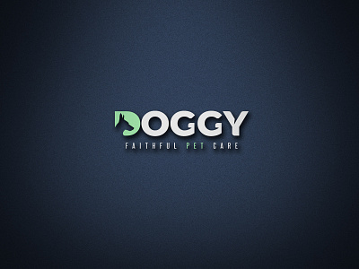 Doggy | Negative Space Logo