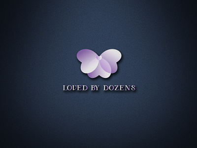 Loved By Dozens | Love + Butterfly best logo business logo corporate logo creative freelancer graphic design graphic designer logo logo design logo designer logo inspiration logo mark minimalist minimalistic modern logo professional retro top logos unique vintage