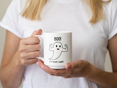 Boo! Coffee Mug