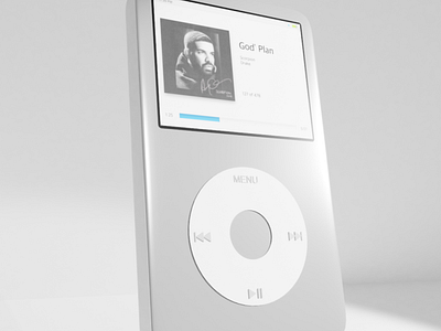 IPOD Classic 6th 3d 3dmodeling blender3d