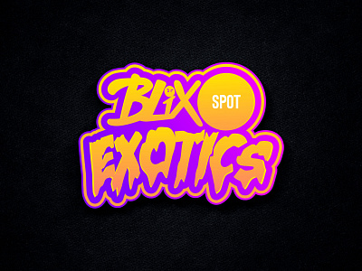 EXOTIC mobile pop up store logo