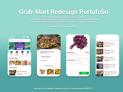 Grab Mart Redesign Application