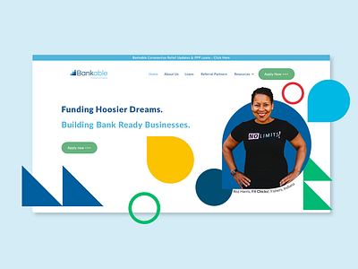 Bankable Website Homepage