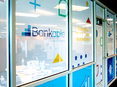 Bankable Window Installation branding graphic design illustration installation design mfi window installation