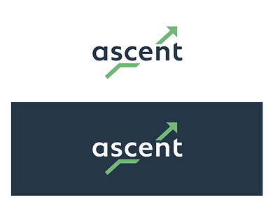 Ascent Logo branding entrepreneurs growth logo