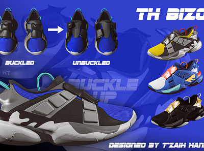 TH BIZO 3d sneakers