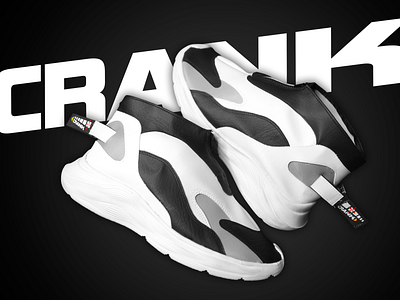 TH Crank design handmade industrial design product design sneakers